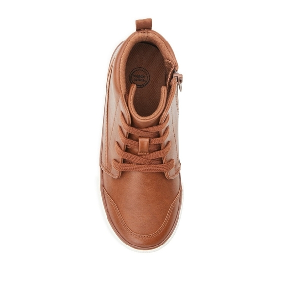 - Wonder Nation Boys Casual Hi Top Shoes - Picture 1 of 4